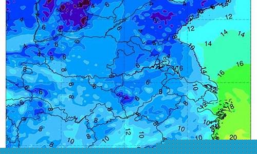 中央气象预报的霜冻线_霜冻预警信号发布
