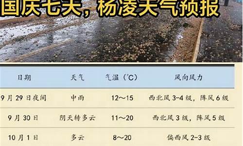 杨凌天气预报15天查询结果_杨凌天气预报10天