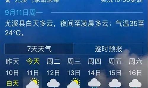 尤溪天气预报_尤溪天气预报15天