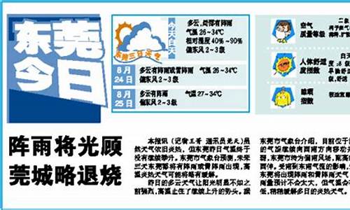 东莞天气预报一周15号_东莞天气预报一周15