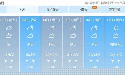 靖西天气预报_靖西县天靖西天气预报